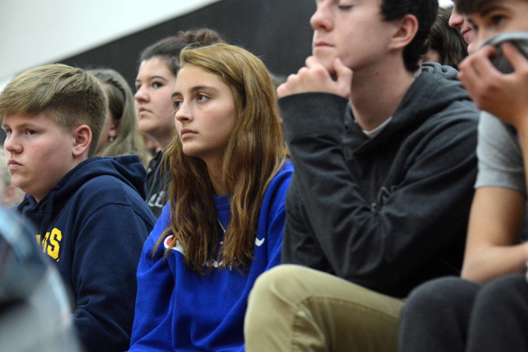 Portage High School Veterans Day ceremony 2019